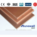 Alunewall panel compuesto de cobre a prueba de intemperie de alta calidad con el mejor precio